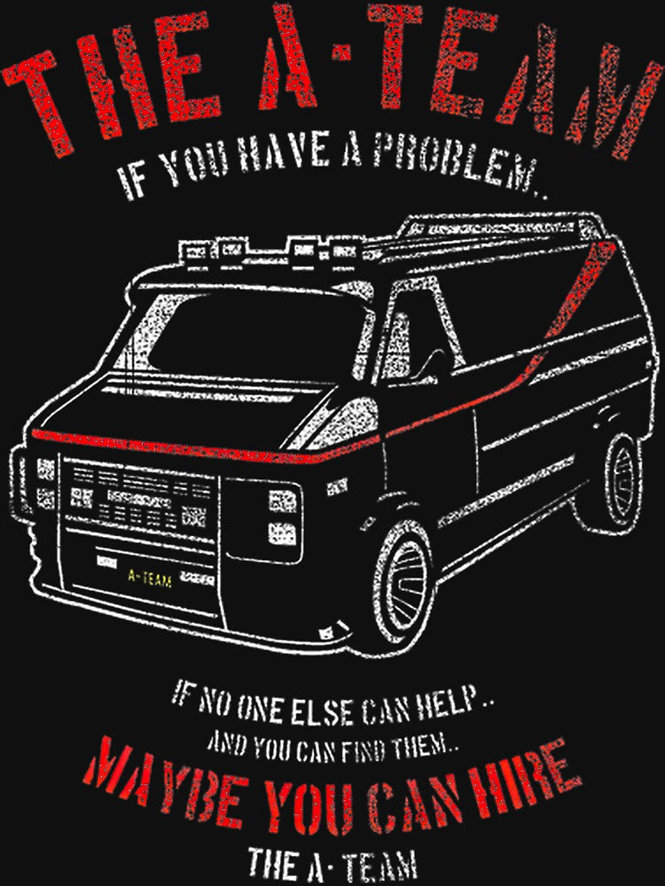 The A Team Van Retro 80S Style by Tiffany Chase