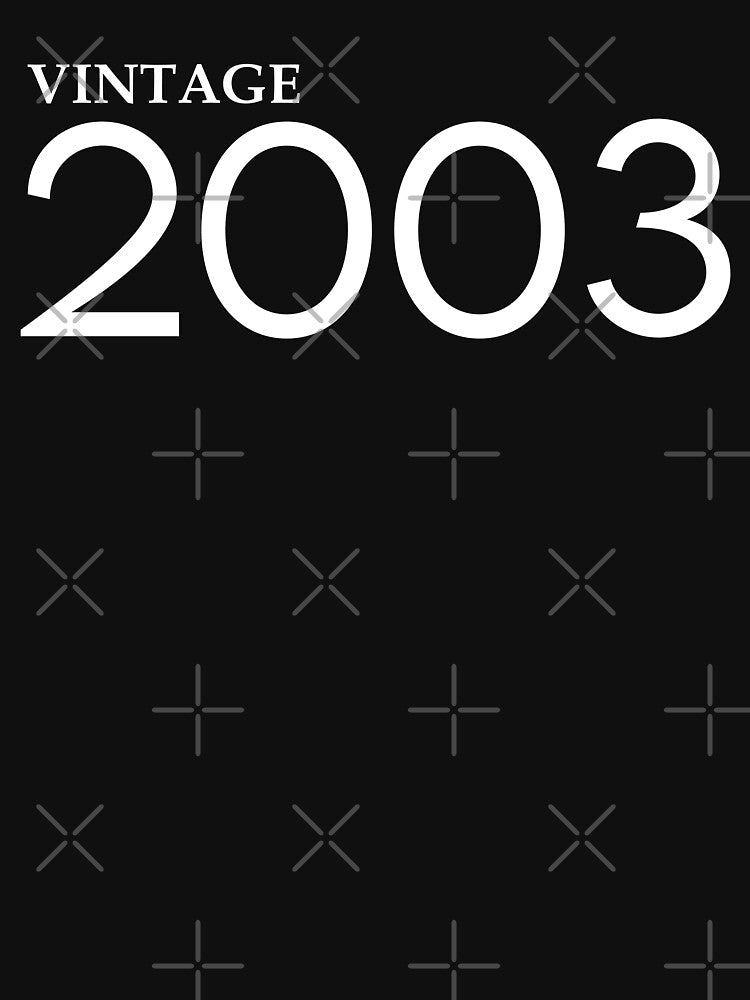 2003 Vintage 20th Birthday by B-RAD-Designs