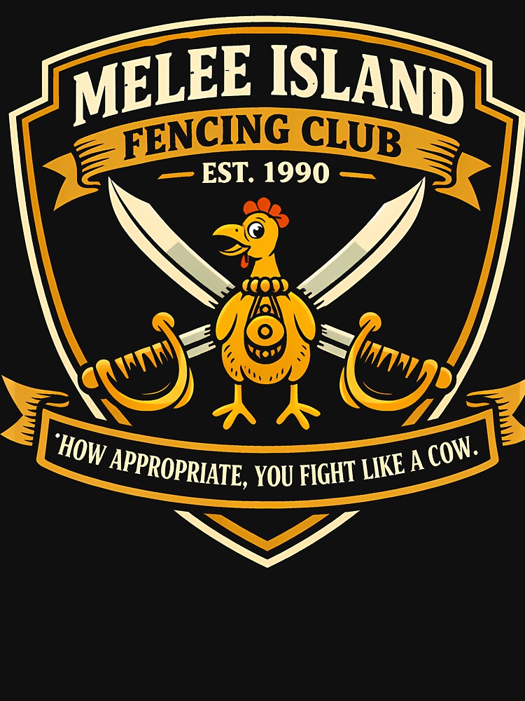 Melee Island Fencing Club Varsity Crest by agearb