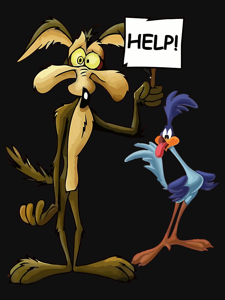 Roadrunner And El Coyote by AyaMalik