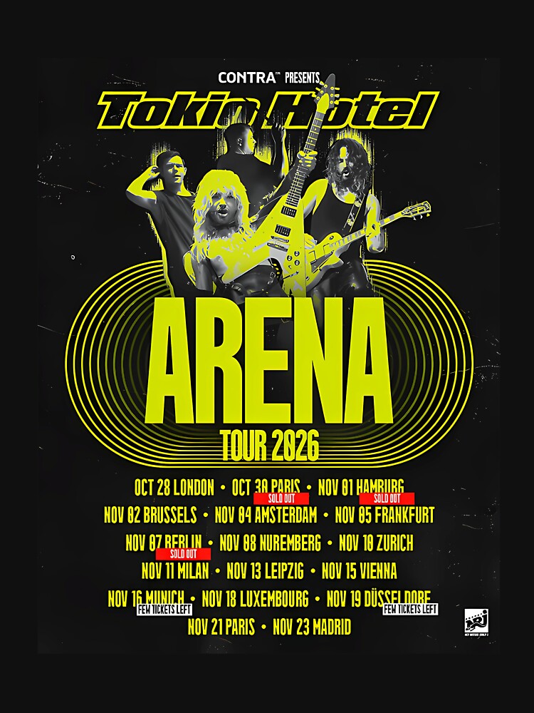 Concert - Tokio Hotel Arena Tour 2026 by Toshi-Shop
