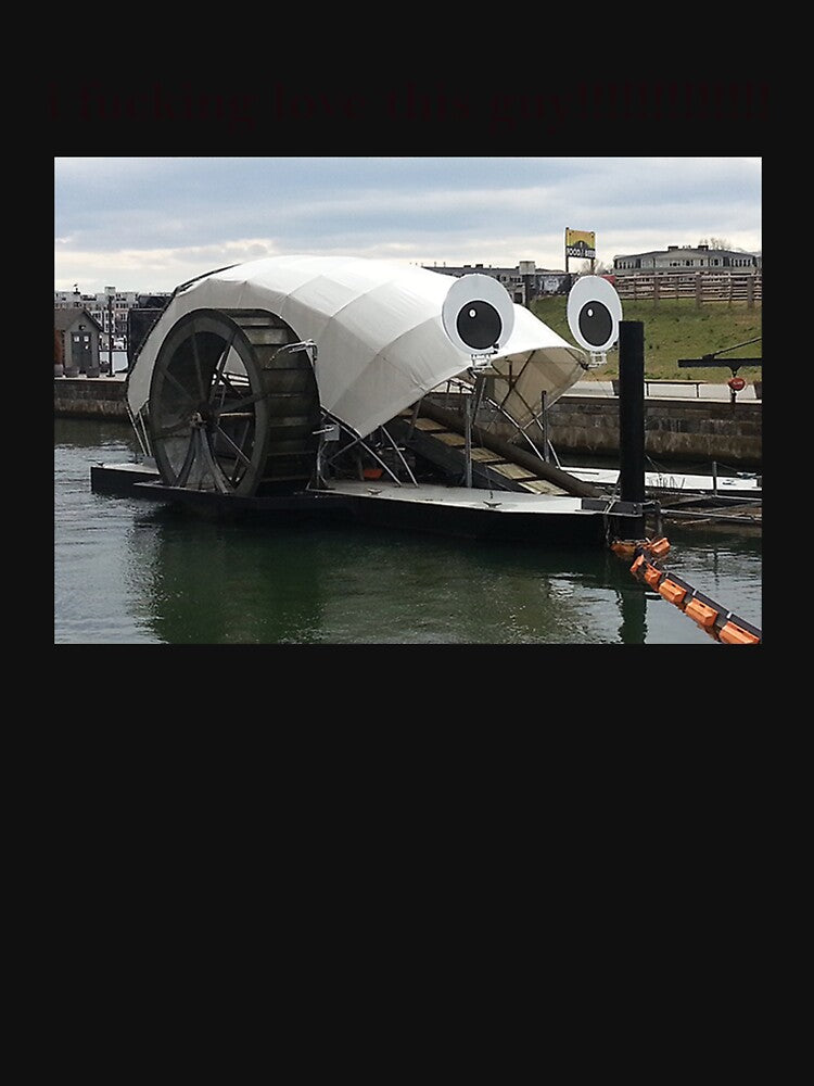 mister trash wheel by oliviashirtaday