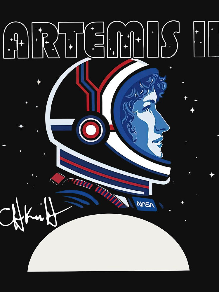 Christina Koch Artemis Orion Window Earth by AtanacioBridget