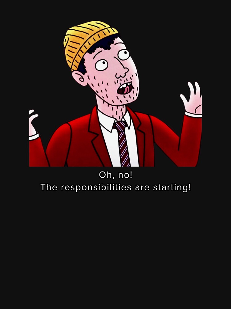 BoJack Horseman Todd Portrait Funny Quote by Virginalstonn