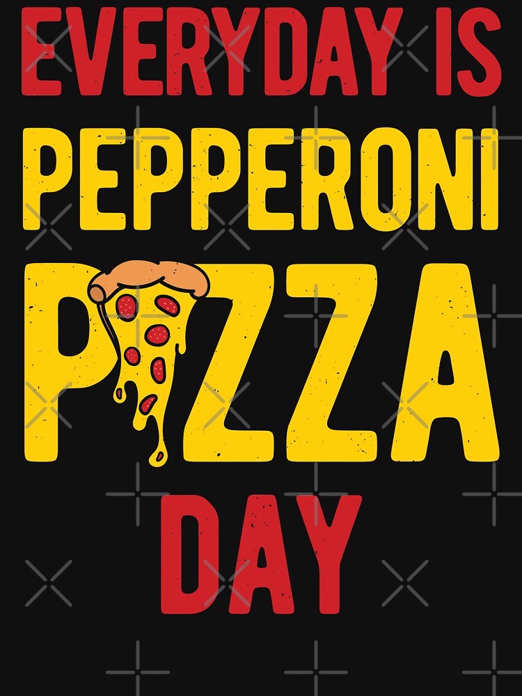 Funny Pepperoni Pizza by artworkbyrihen