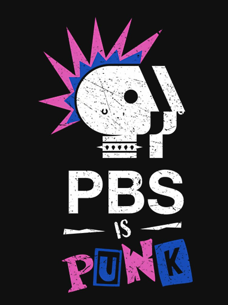 Pbs Is Punk Vintage by Yanamala