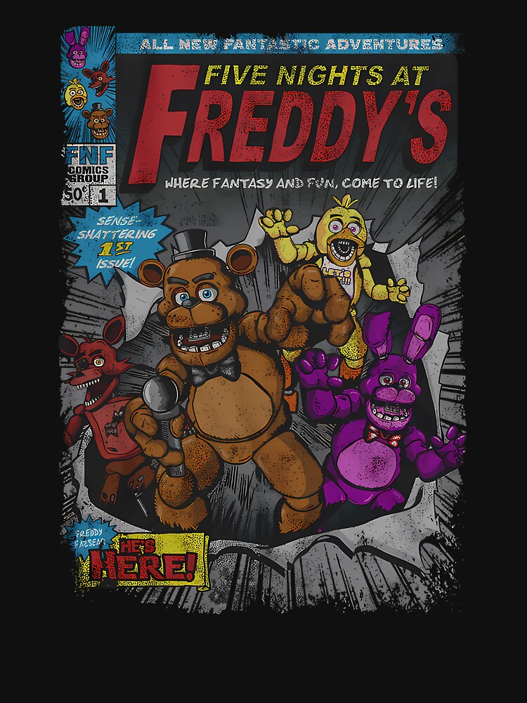 Five Nights At Freddys Comic Where Fantasy And Fun Come To Life by HefziDomi