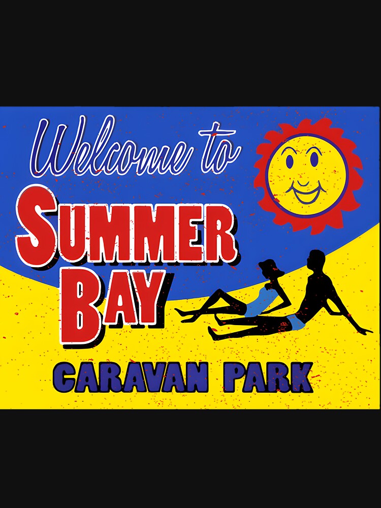Retro Home And Away Summer Bay Caravan Park Classic by osbornpmma