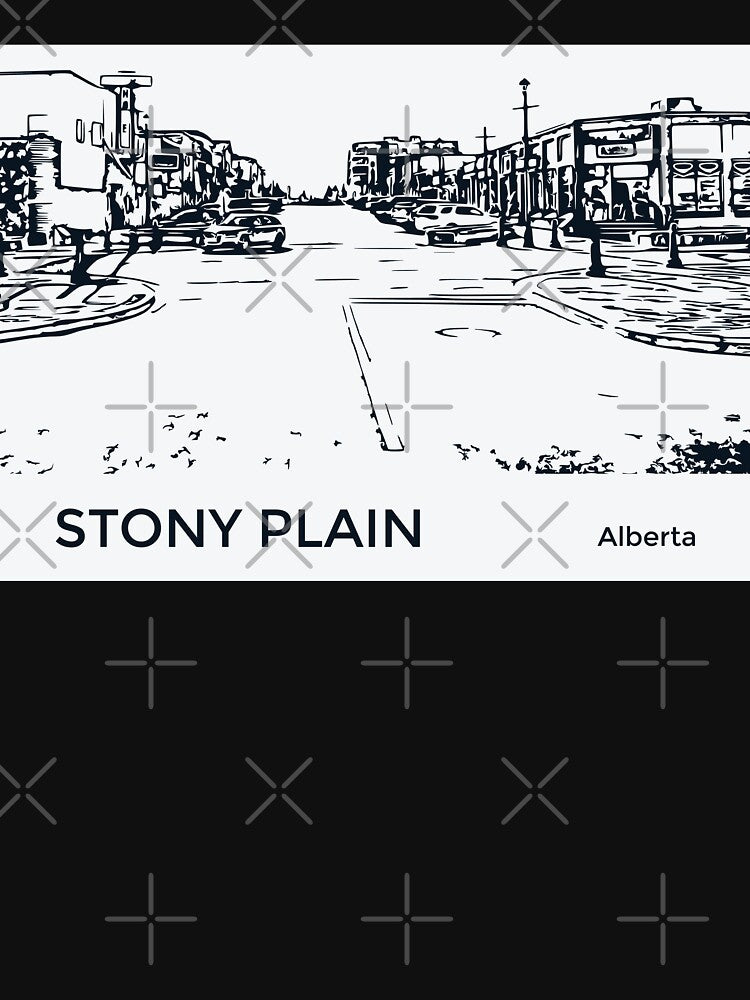 Stony Plain Alberta by Lakeric Cityscapes