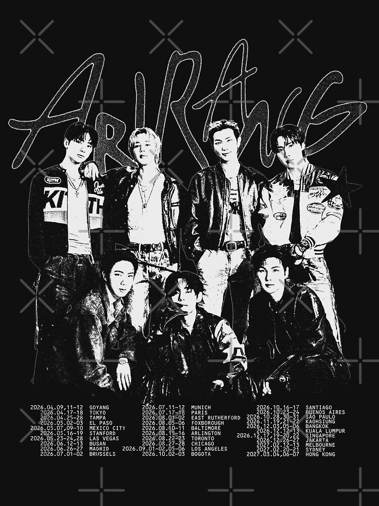 BTS Arirang world tour vintage by LiuTiuuu