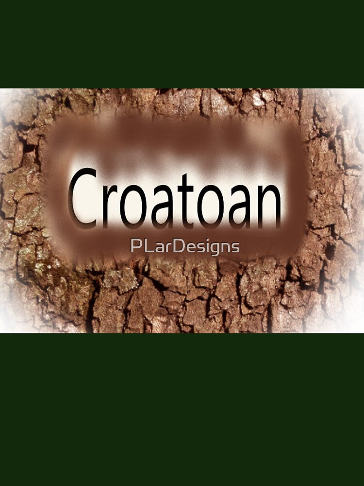 Croatoan Native American Roanoke Island History Mystery Christmas Gift by PLarDesigns