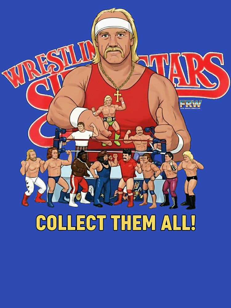 80s wrestling figures by FoulRipken