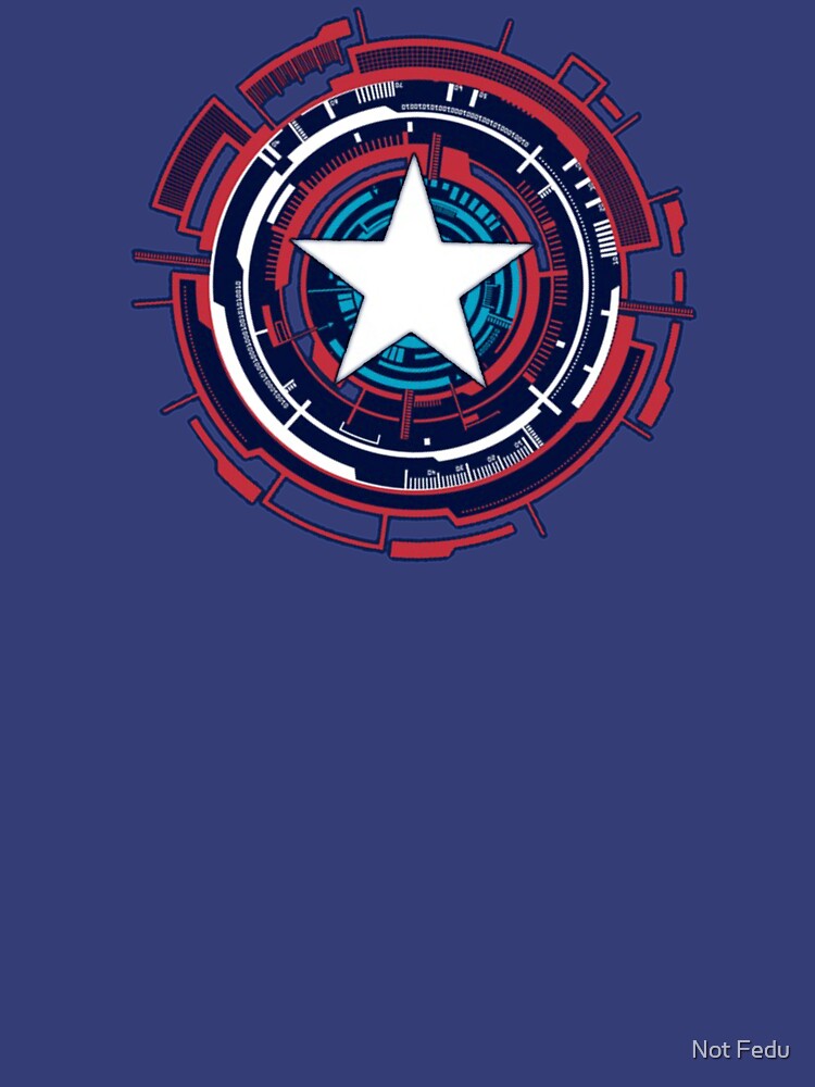 America Hero Futuristic Logo by Federico Melega