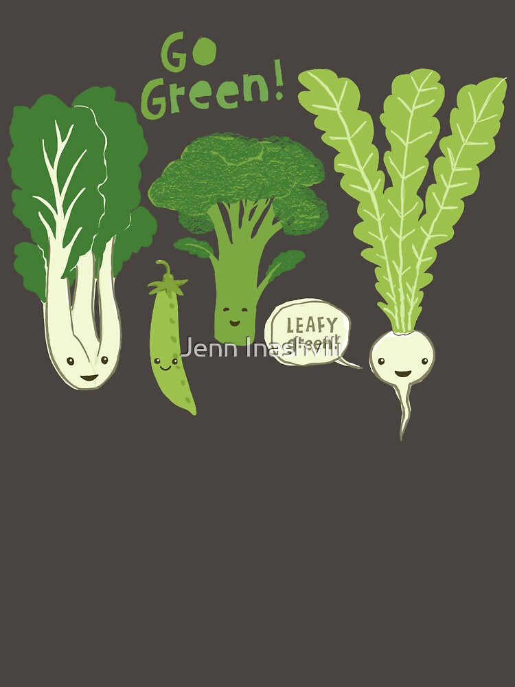 Go Green! (Leafy Green!) Happy Garden Vegetables by Jenn Inashvili