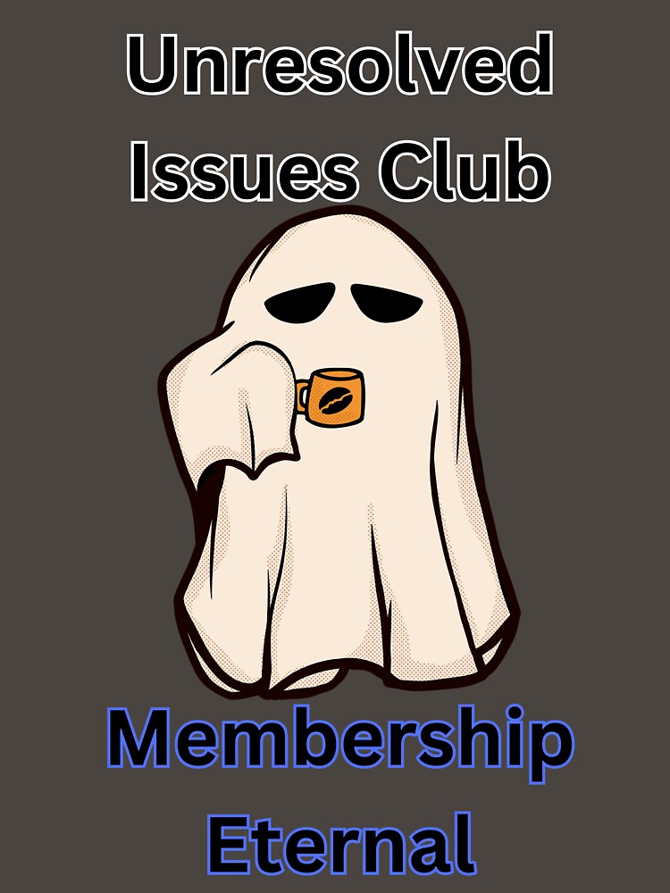 Dark Joke: Unresolved Issues Club Ghost by 4-Store