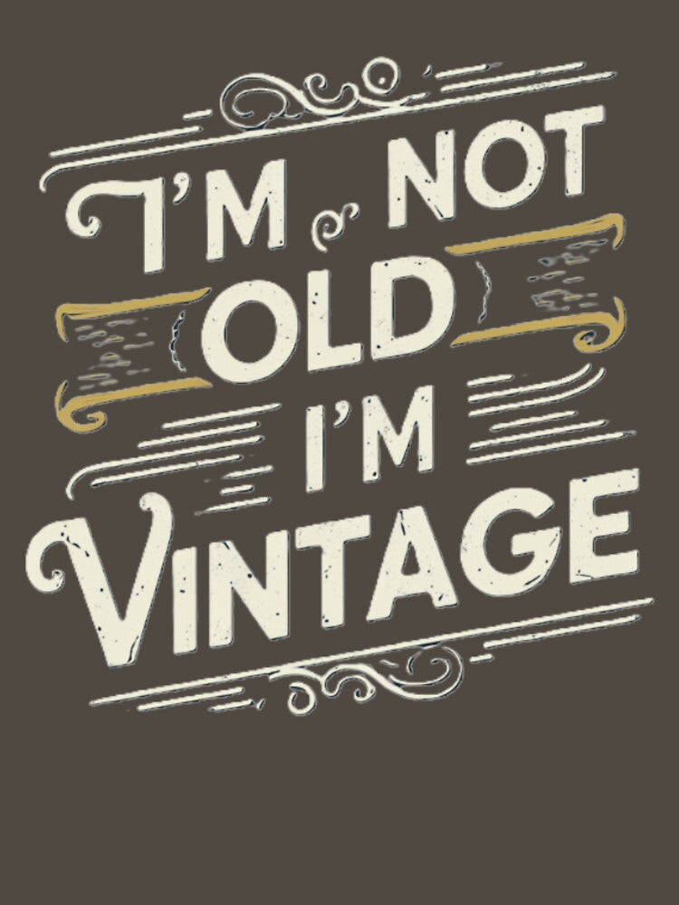 I'm Not Old I'm vintage Funny Car Graphic T-Shirt for Mens Womens Short Sleeve T Shirt by LahdilART