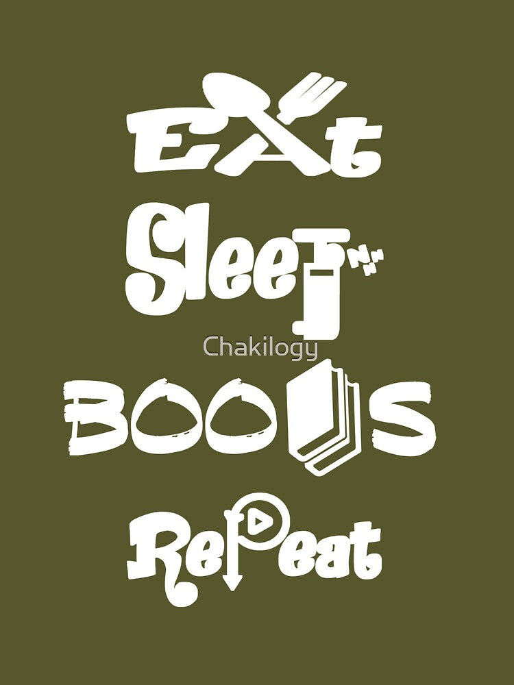 Eat sleep books repeat, V3. by Chakilogy