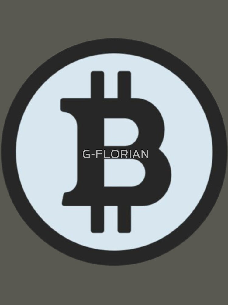 Bitcoin cryptocurrency Design by G-FLORIAN