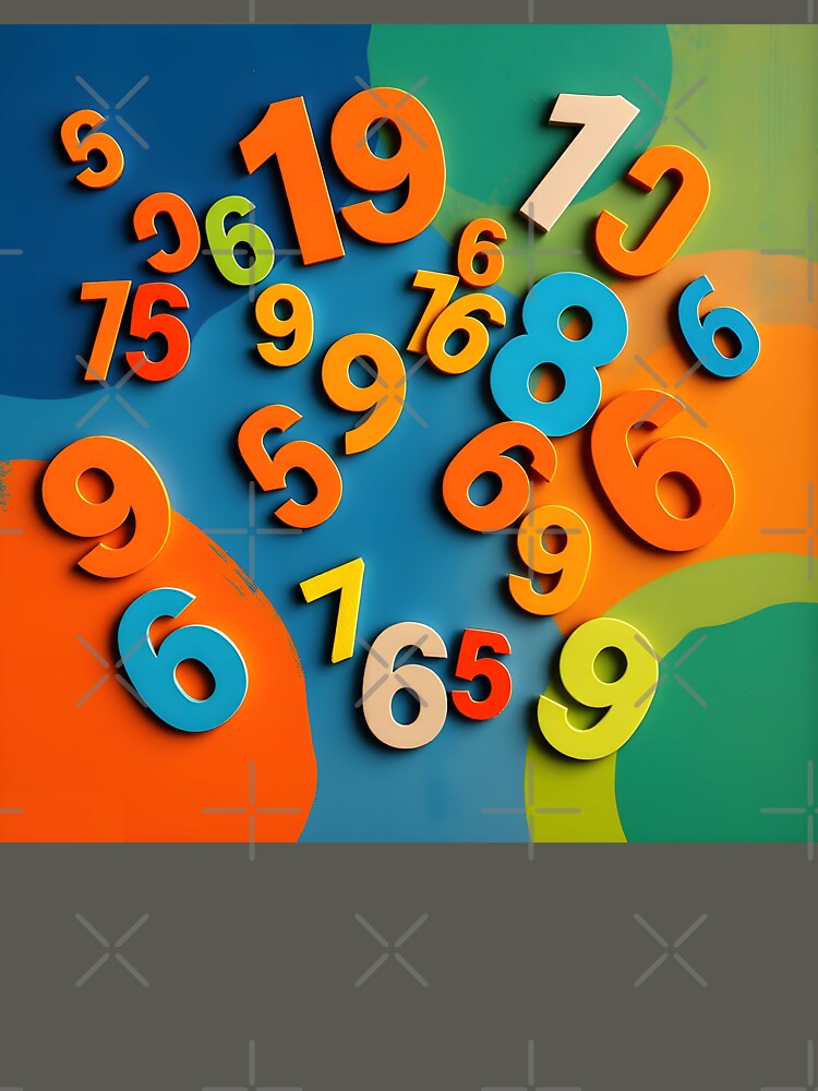 Numbers 6 by HebaRK Studio