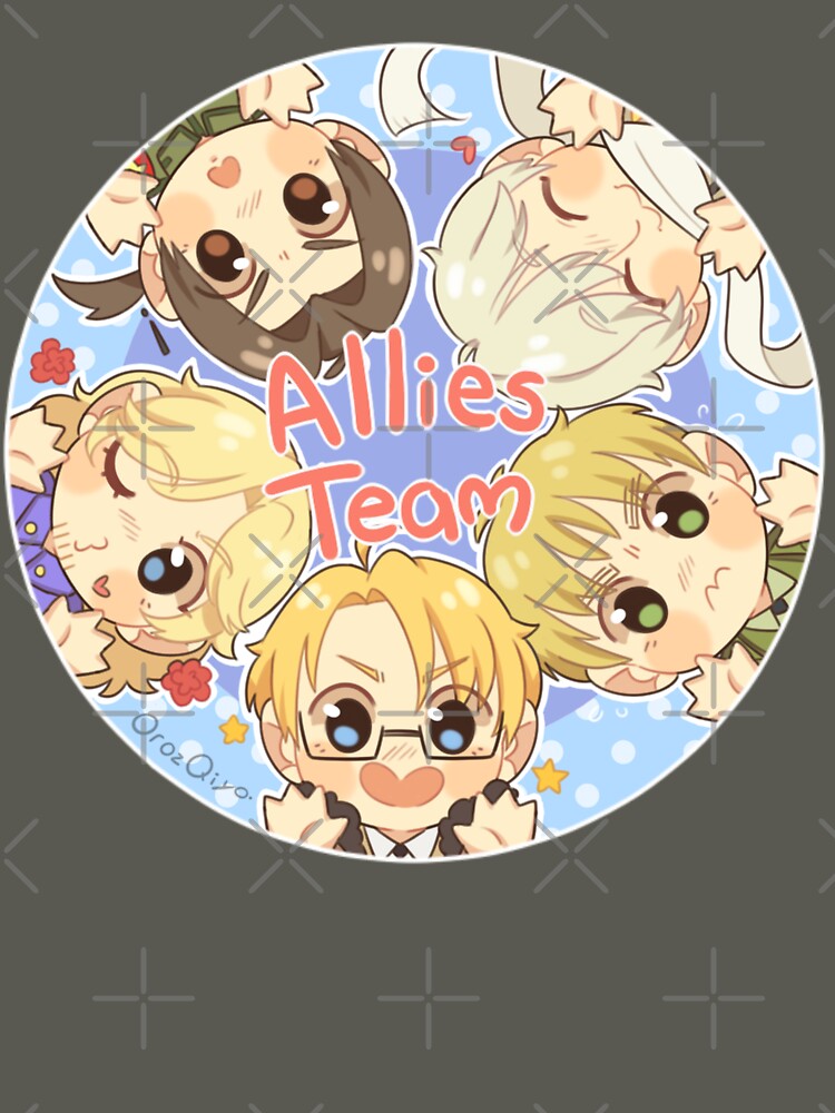 Hetalia Allies Team by orozqiyo
