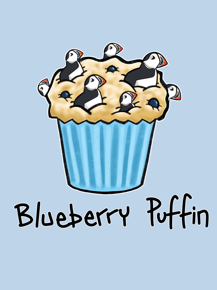 Blueberry Puffin by DocHackenbush