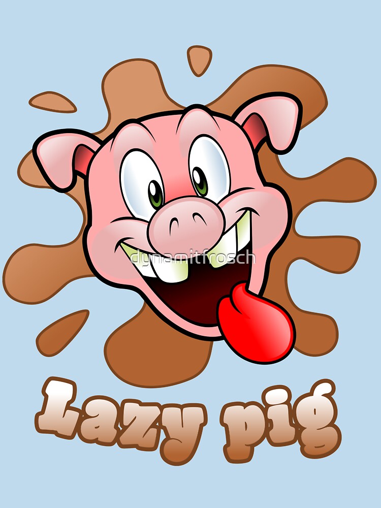 Lazy pig by dynamitfrosch