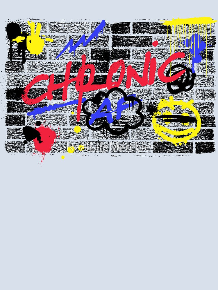 Chronic AF Urban Pop Graffiti – Primary Color Chaos by RealLifeMerchies