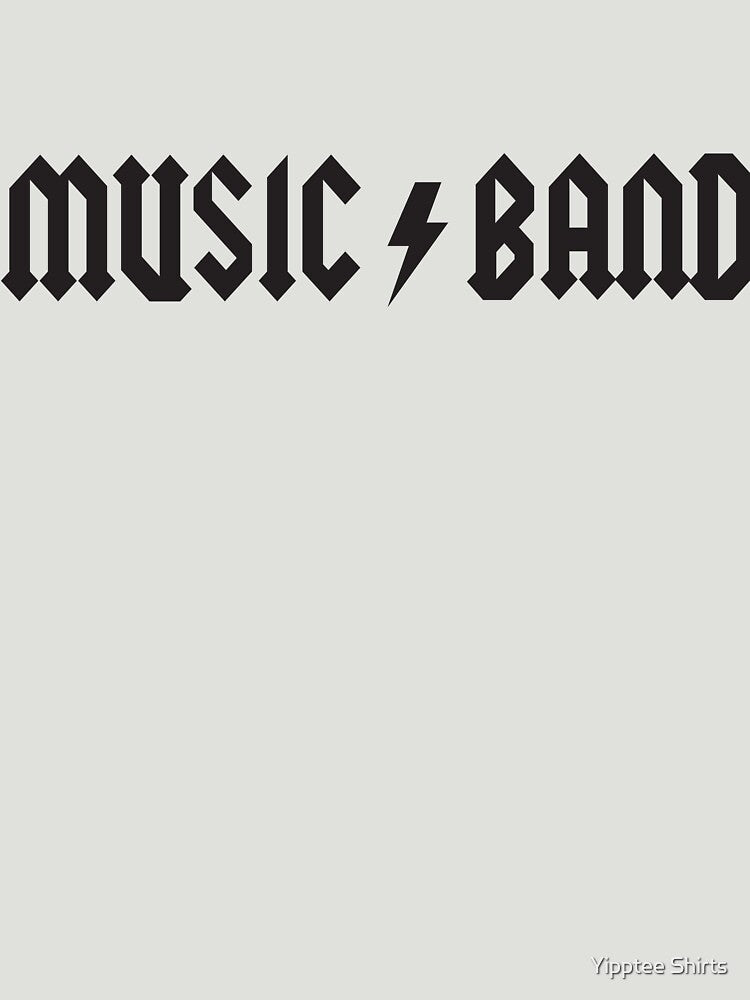 Music Band T-Shirt by Yipptee Shirts