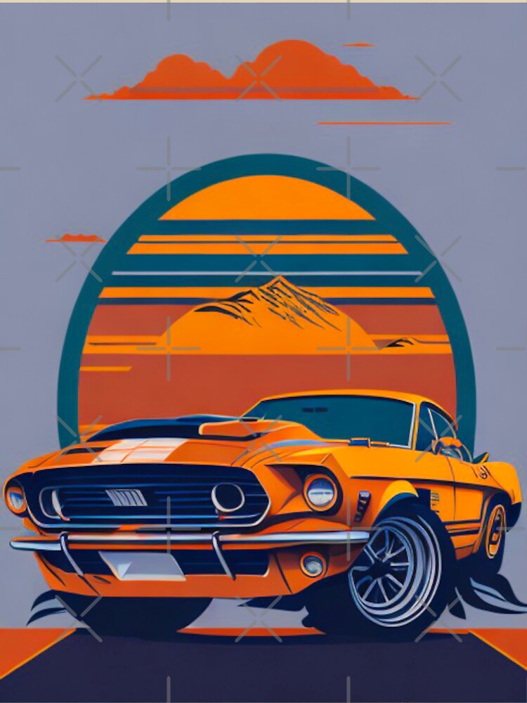 Retro American Car by Buckwig
