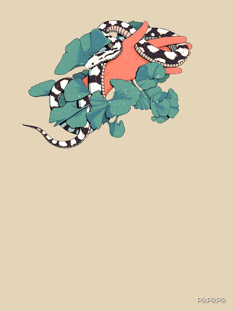 Snake & plants by PikPikPik