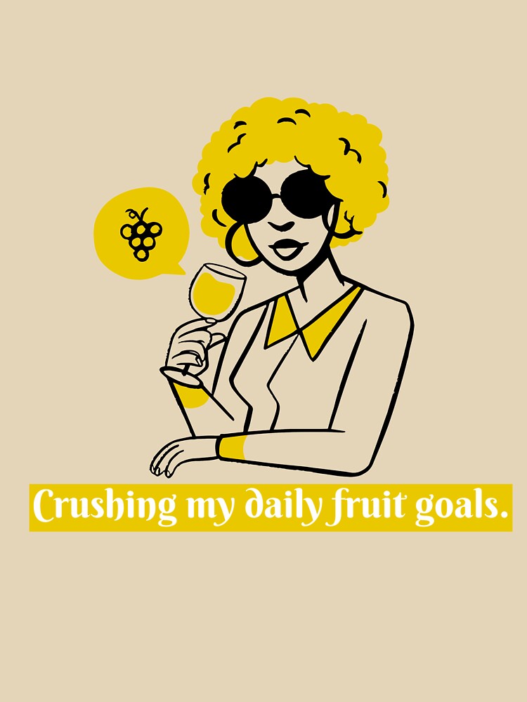 Crushing my daily fruit goals with wine by FireofJoy