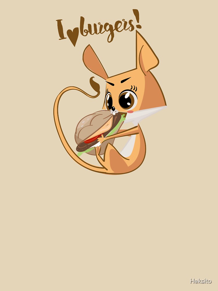 I love burgers by Heksito