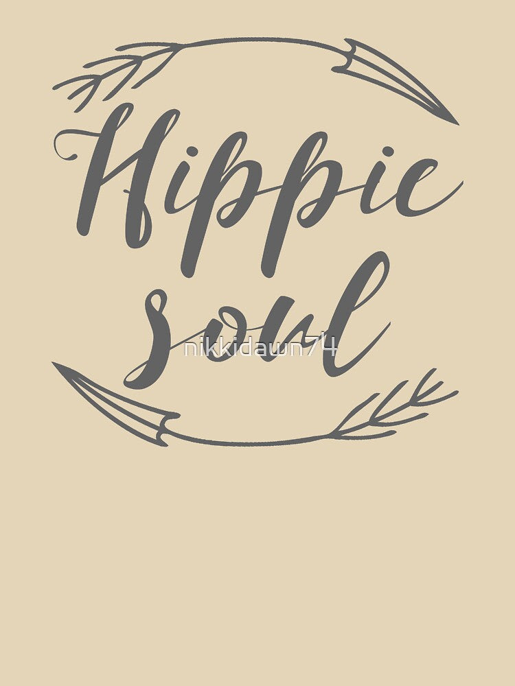 Hippie Soul Bohemian Hipster Flower Child Novelty design by nikkidawn74
