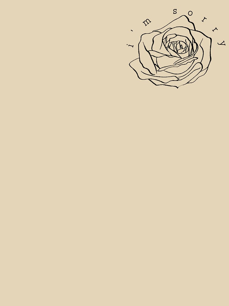 sorry rose by jess1403x