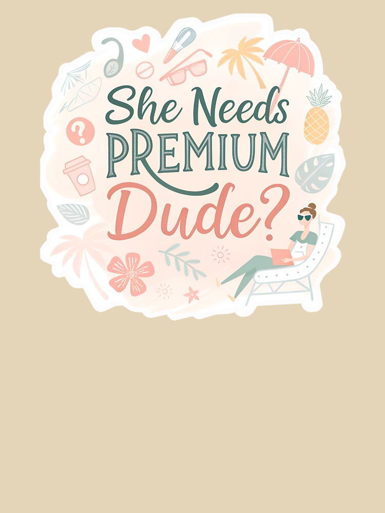 She needs premium dude? by AhArtMe