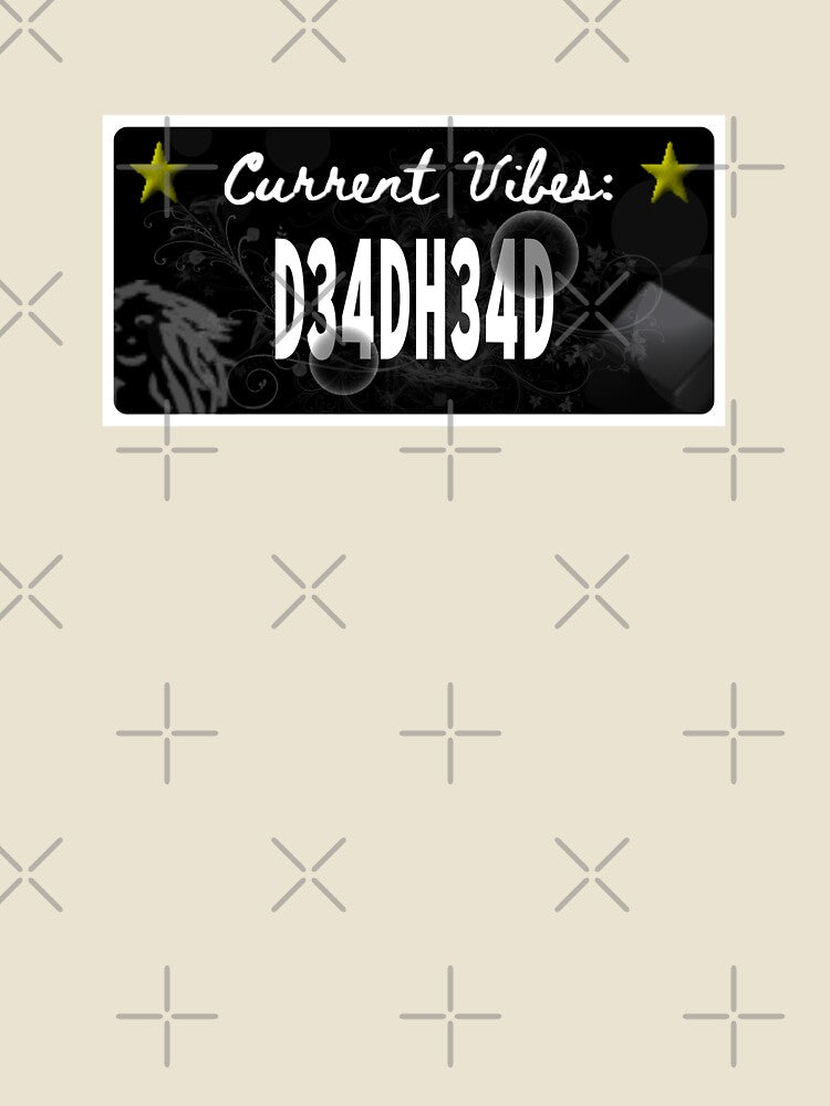 D34DH34D Fake License Plate by (mental)breakcore
