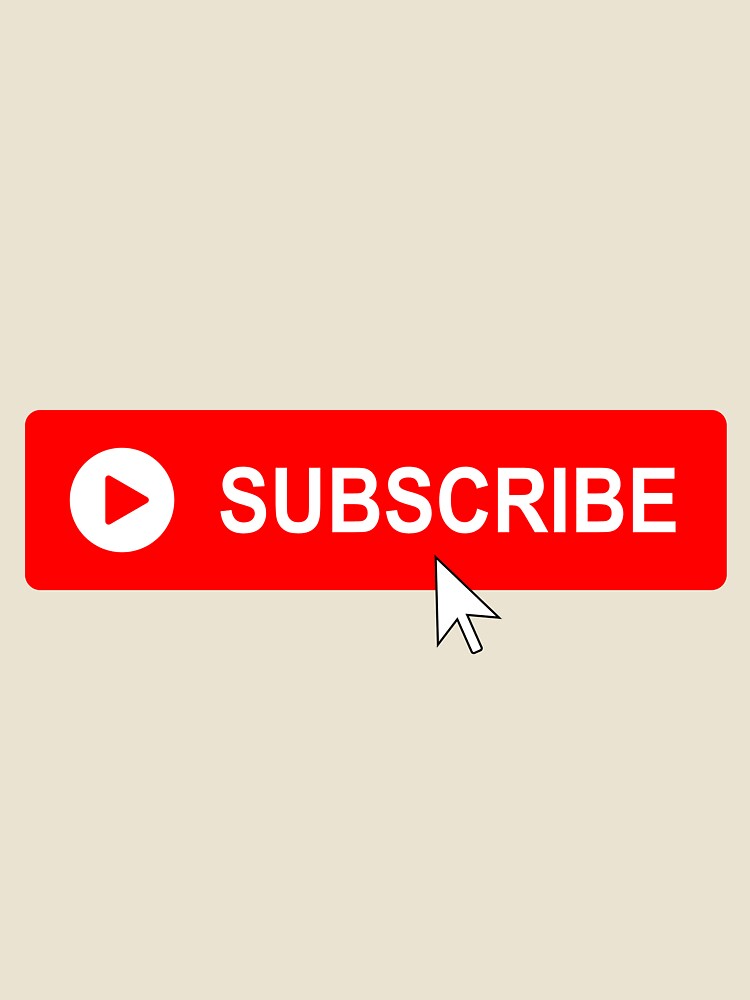 SubScribe to my channel Youtube Novelty Design by popotamfriends