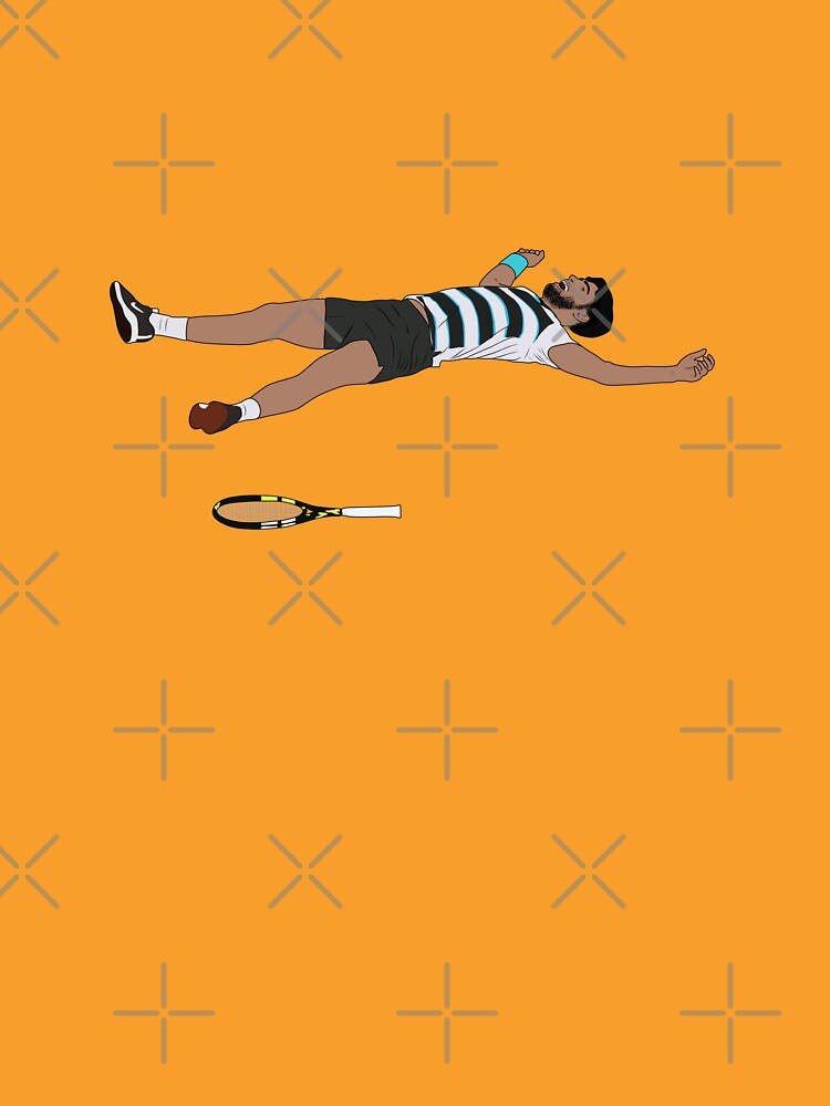 Carlos Alcaraz French Open Win Minimalist by Hevding