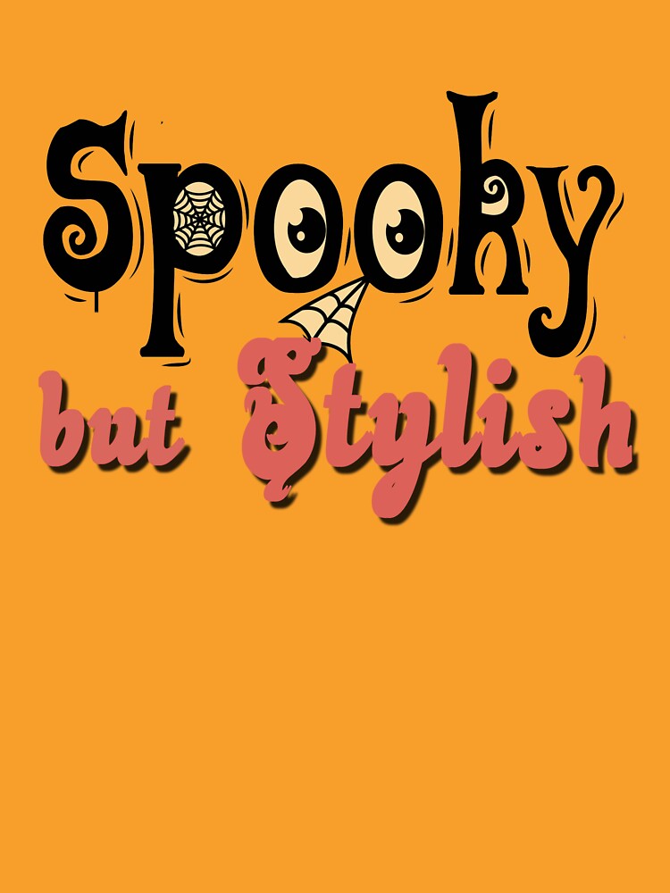Spooky but Stylish, Halloween design in Retro Style by Vibezo