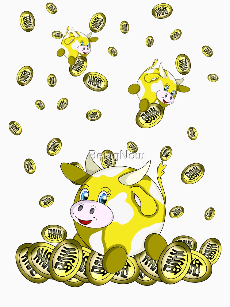 cartoon cash cow by BeingNow