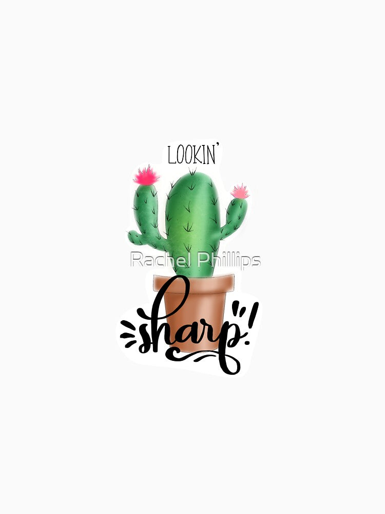 Cactus Sticker by rachphillips