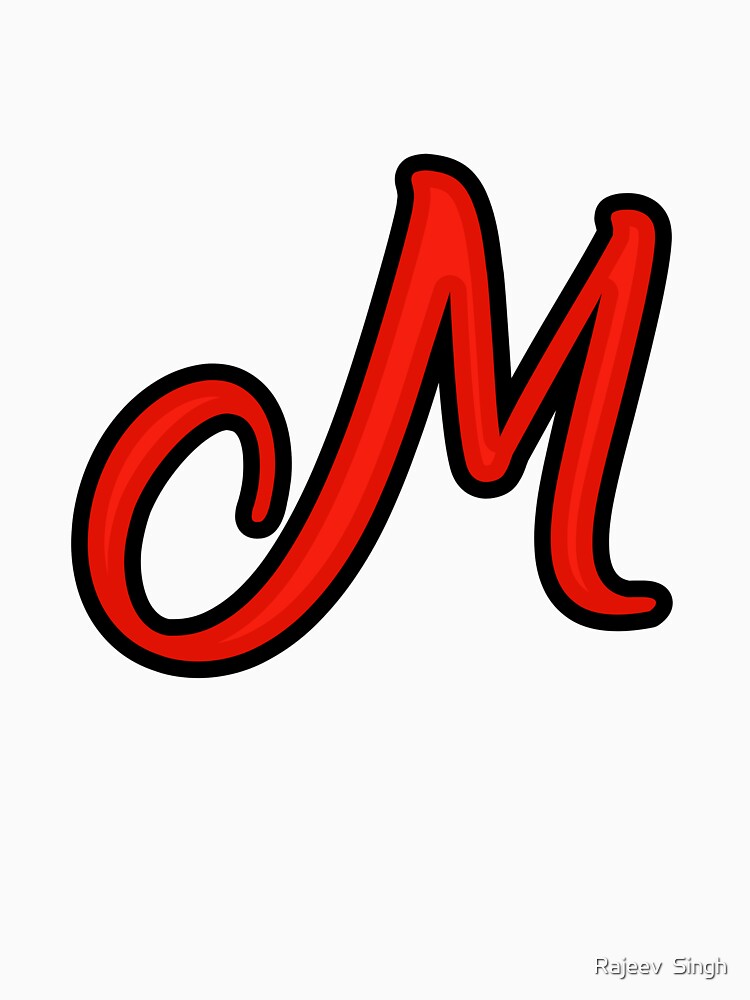 Initial Monogram M by Rajeev  Singh