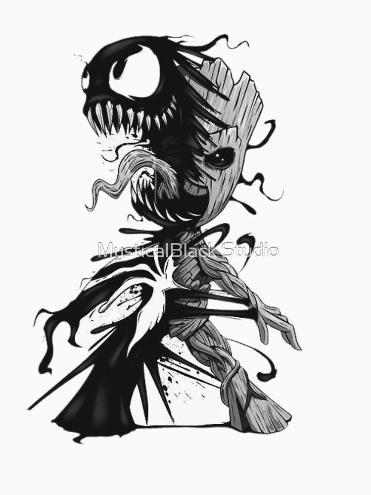 Groot Venom by MysticalBlack Studio