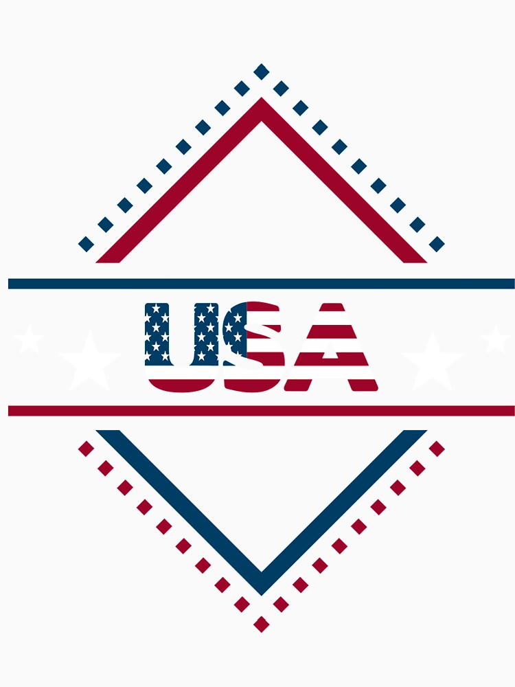 USA T-Shirt for Men and Women by AllStarMerch