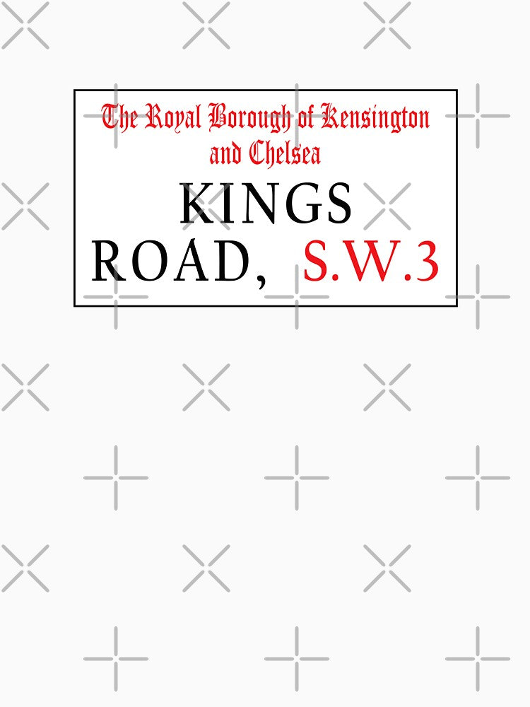 Kings Road Street Sign by rogue-design