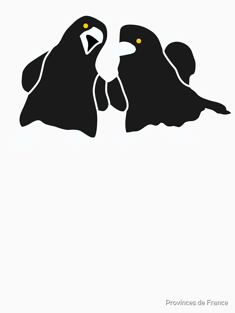 Minimalist Double Crows logo by Provinces de France