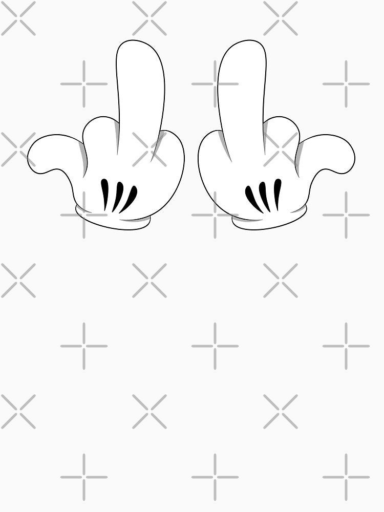 Angry Mouse | middle finger | cartoon hands by ProdbyNiECO