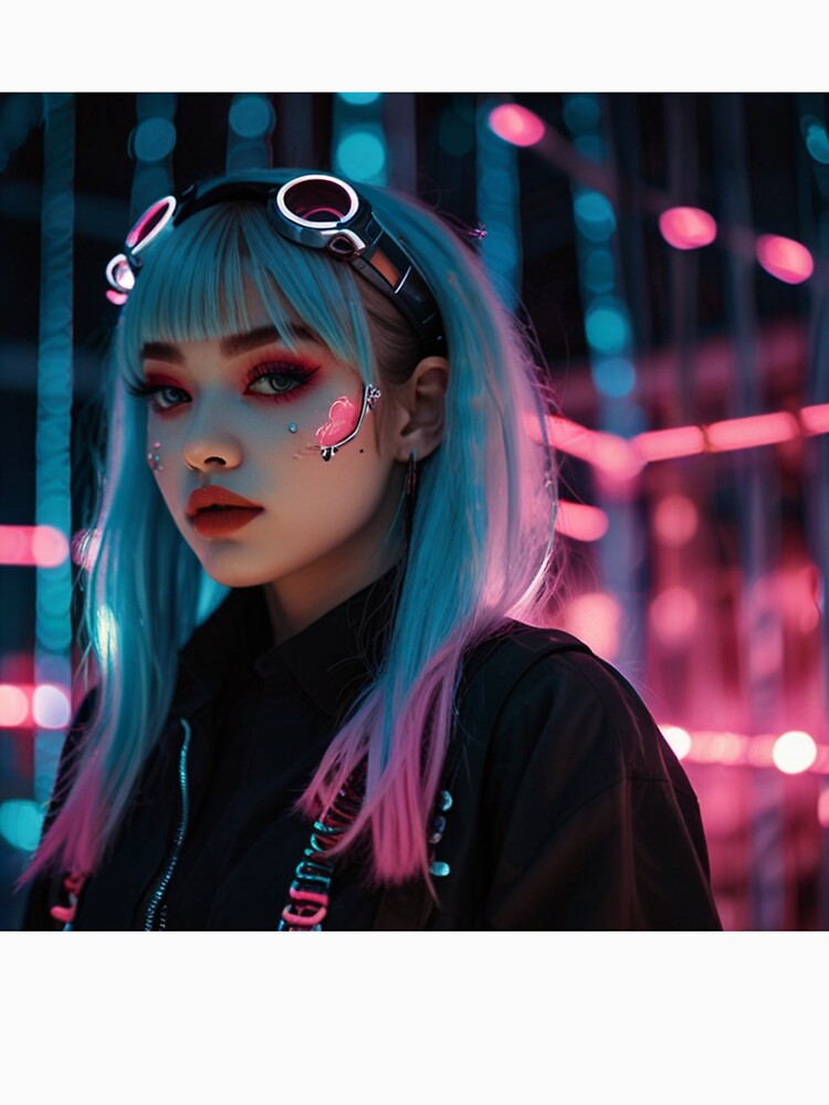 Shattered Decora Kawaii Cyber Aesthetic | Dark Aesthetic T-Shirt by Joy-boy-op