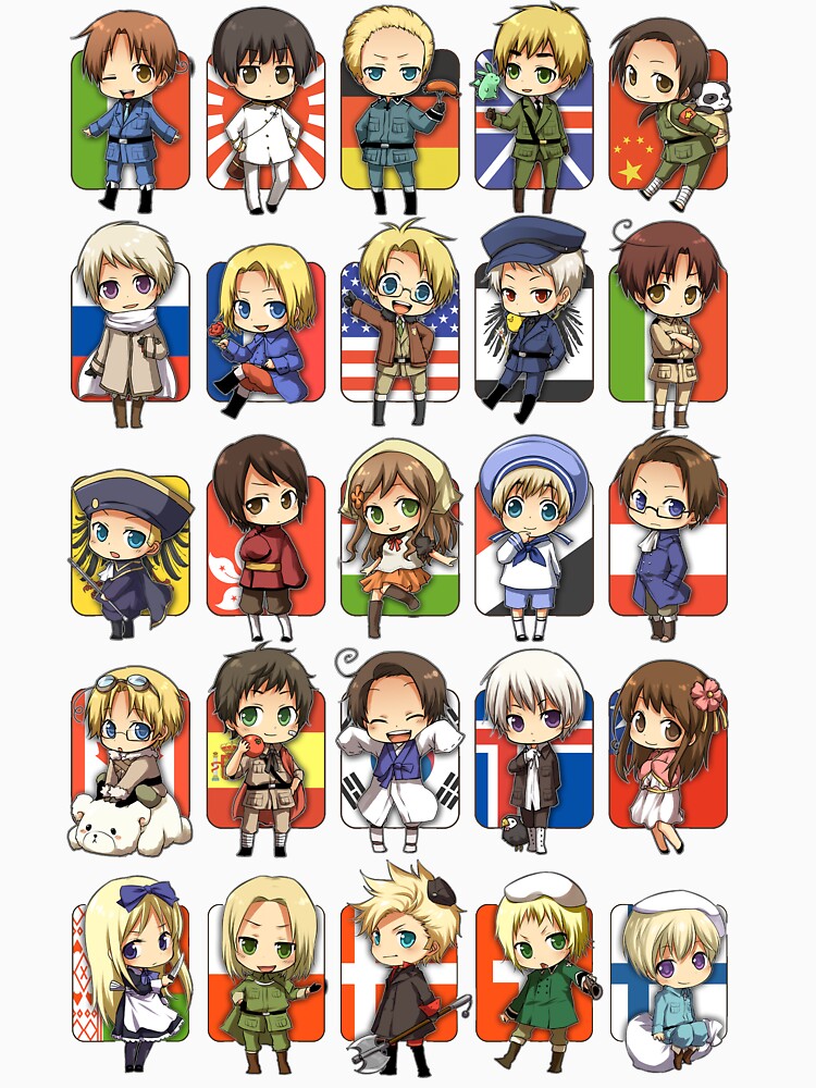 Hetalia Group by banafria