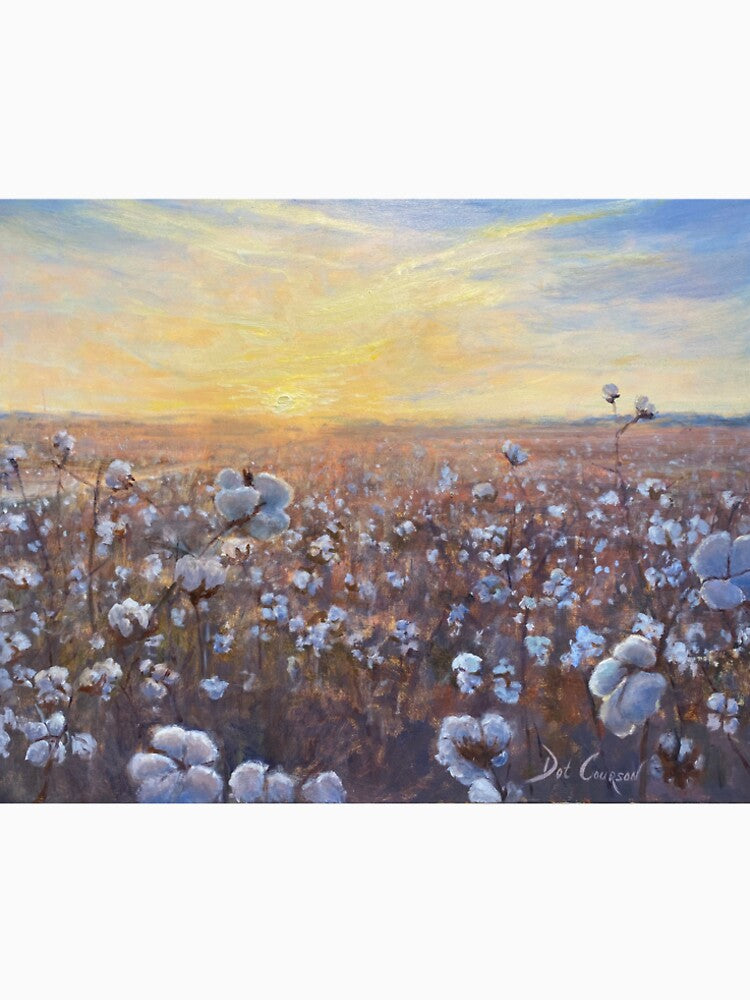 Artist Dot Courson,  "Cotton Field" ©2020 by Mississippiart